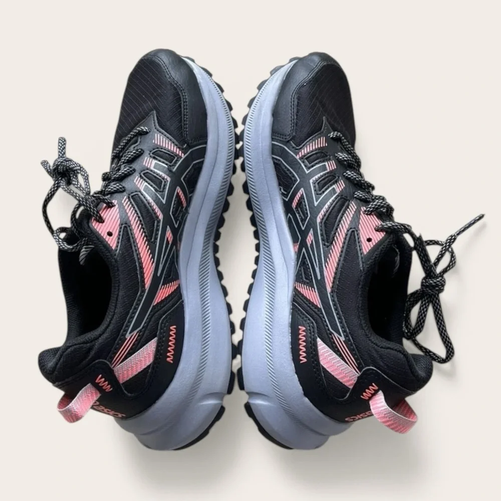 ASICS Women's Trail Scout 2 Running Shoes - 'Black Sheet Rock' U.S. SIZE: 8.5 - Picture 1 of 5